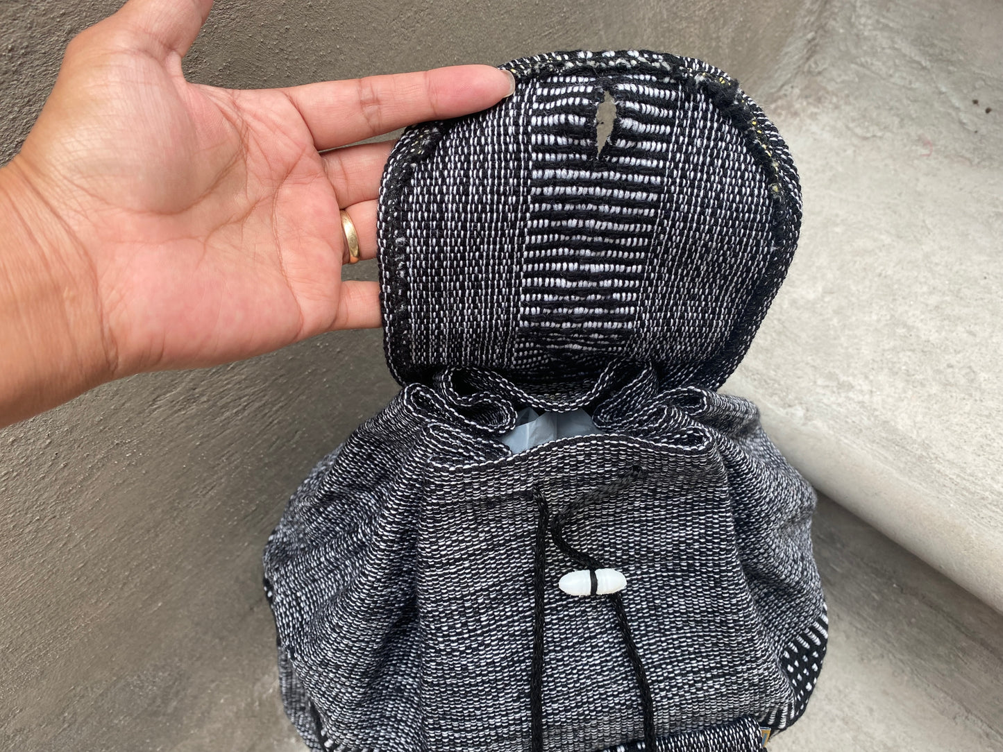 Dark Grey Backpack (Mochila)