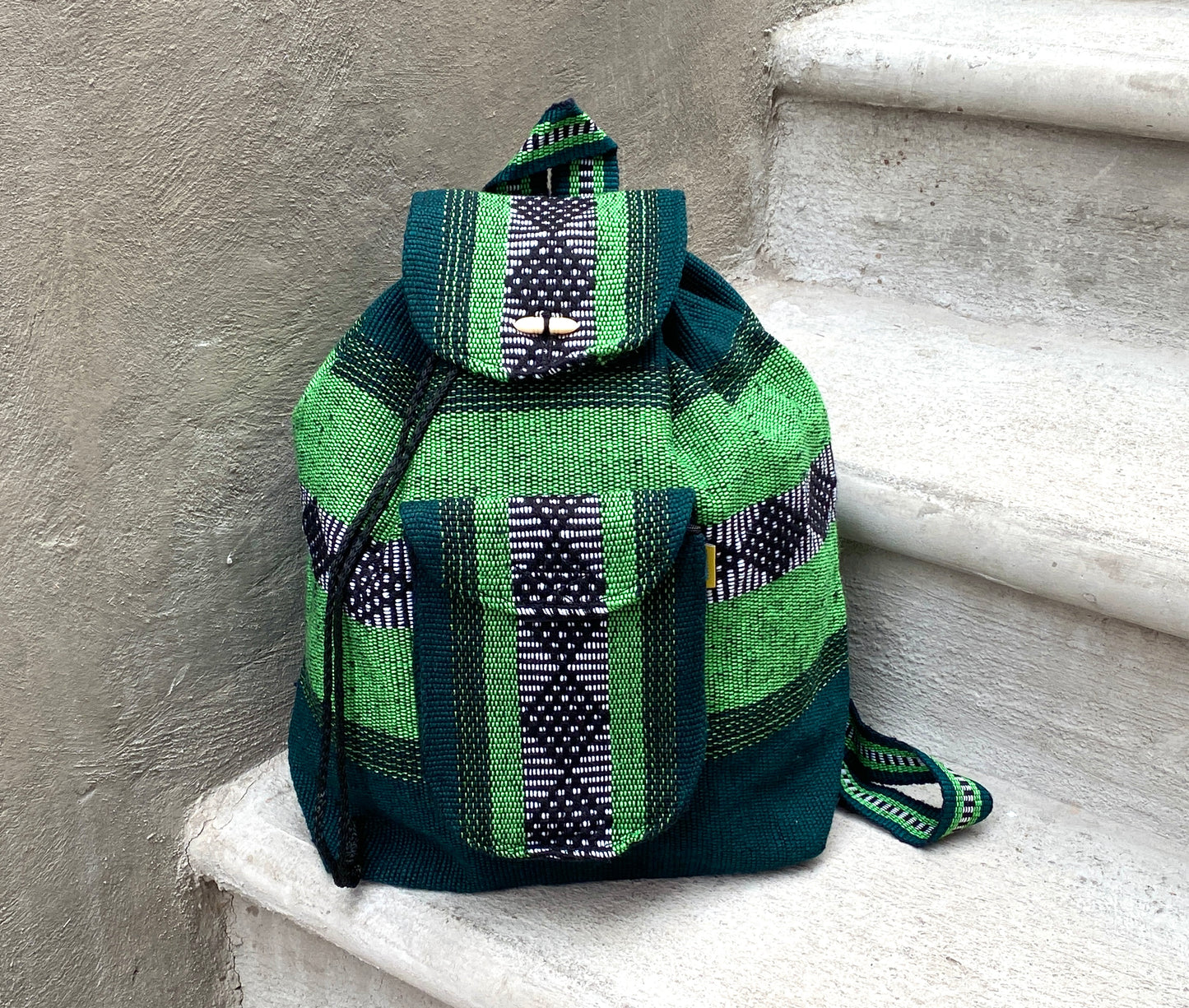 Jungle Green Backpack (Mochila)